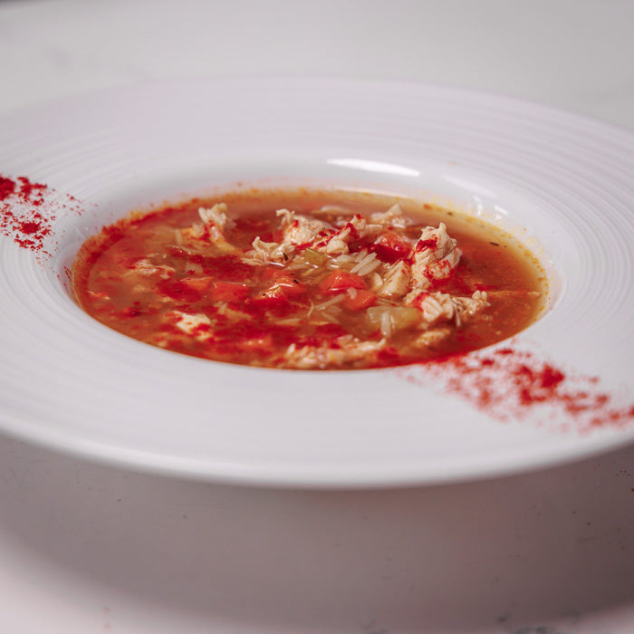 Soupe poulet et riz