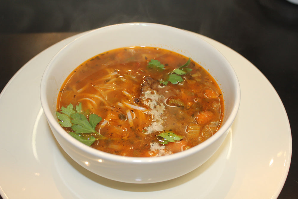 Soupe boeuf et nouilles de riz