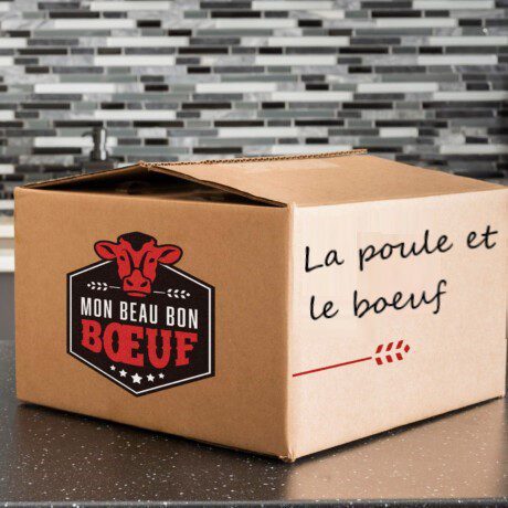 Boîte La Poule et le Boeuf