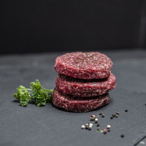 Ground beef patty